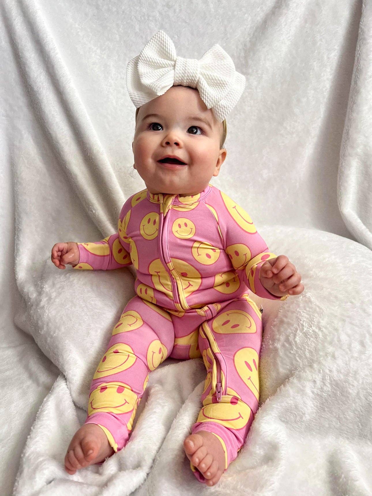 Jensens Jammies - Wholesale Sleepsuit - Baby - Pink Lemonade Zippy1