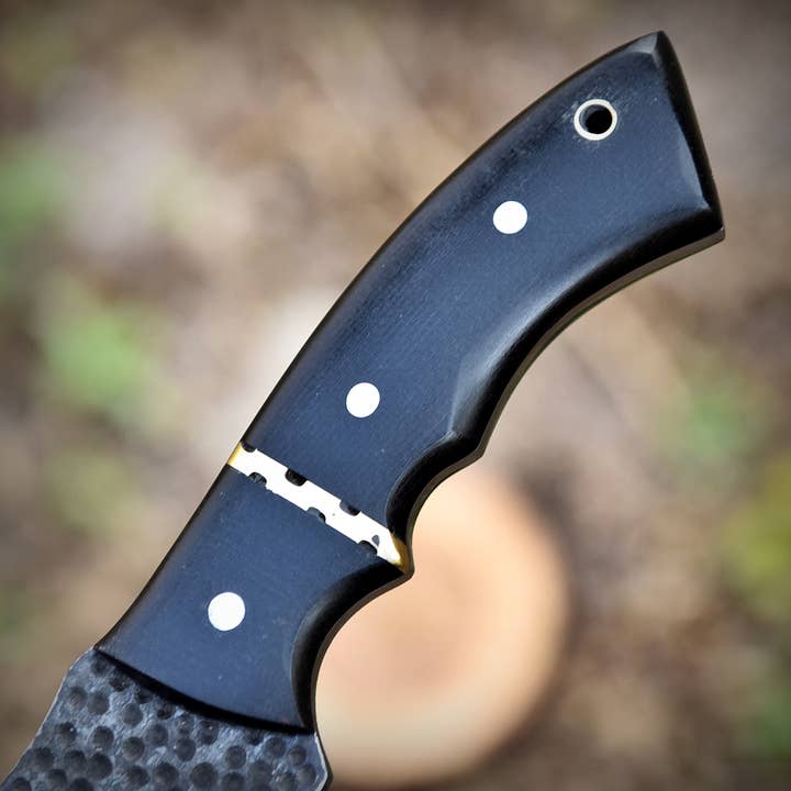 Deer Edge - Wholesale Pocket Knife/Holder - 10" Bushcraft Tracker Knife with Leather Sheath5