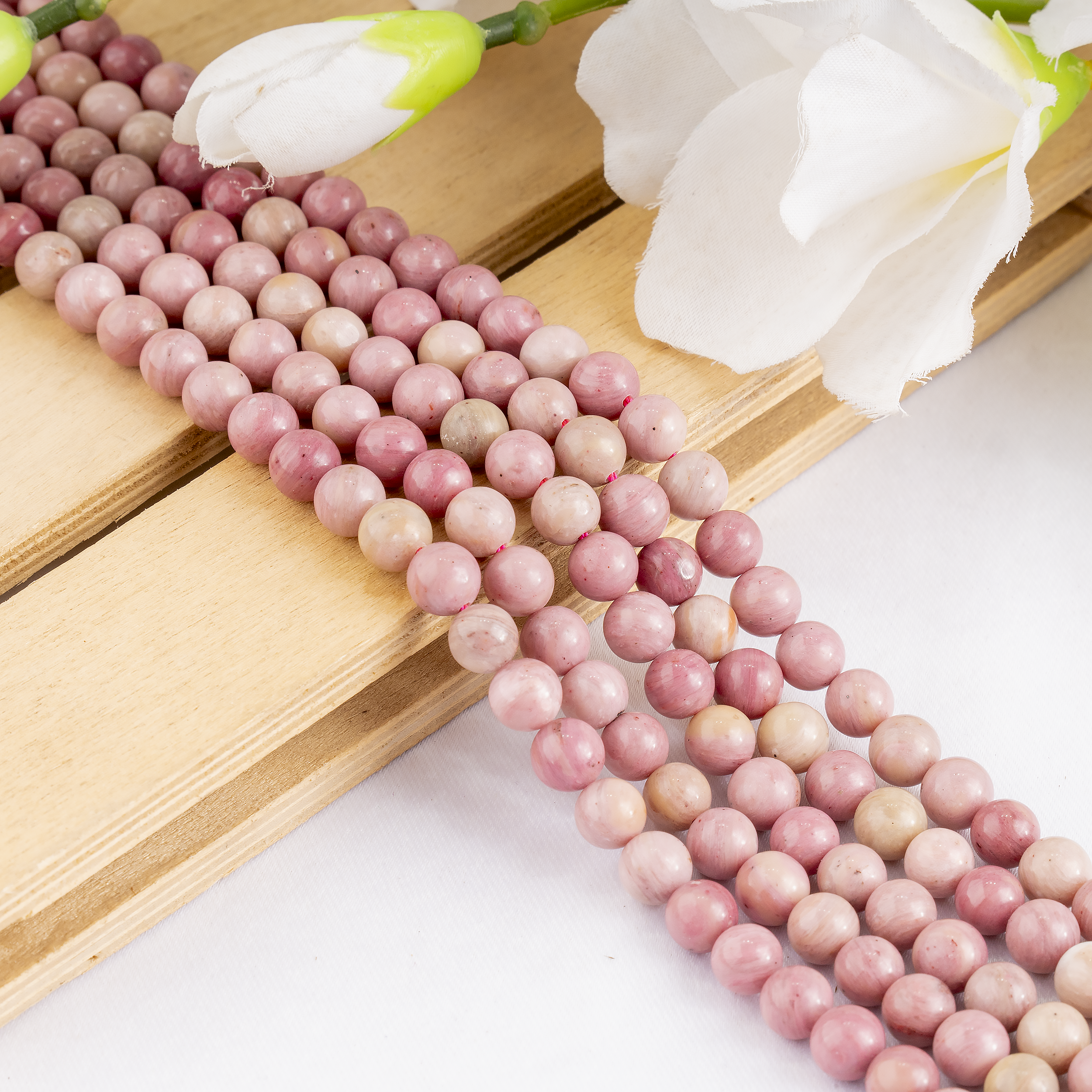 Soothing Crystals Beads – wholesale Beads – Crystal Jewelry Beads| Rhodochrosite| Healing Gemstone Beads9
