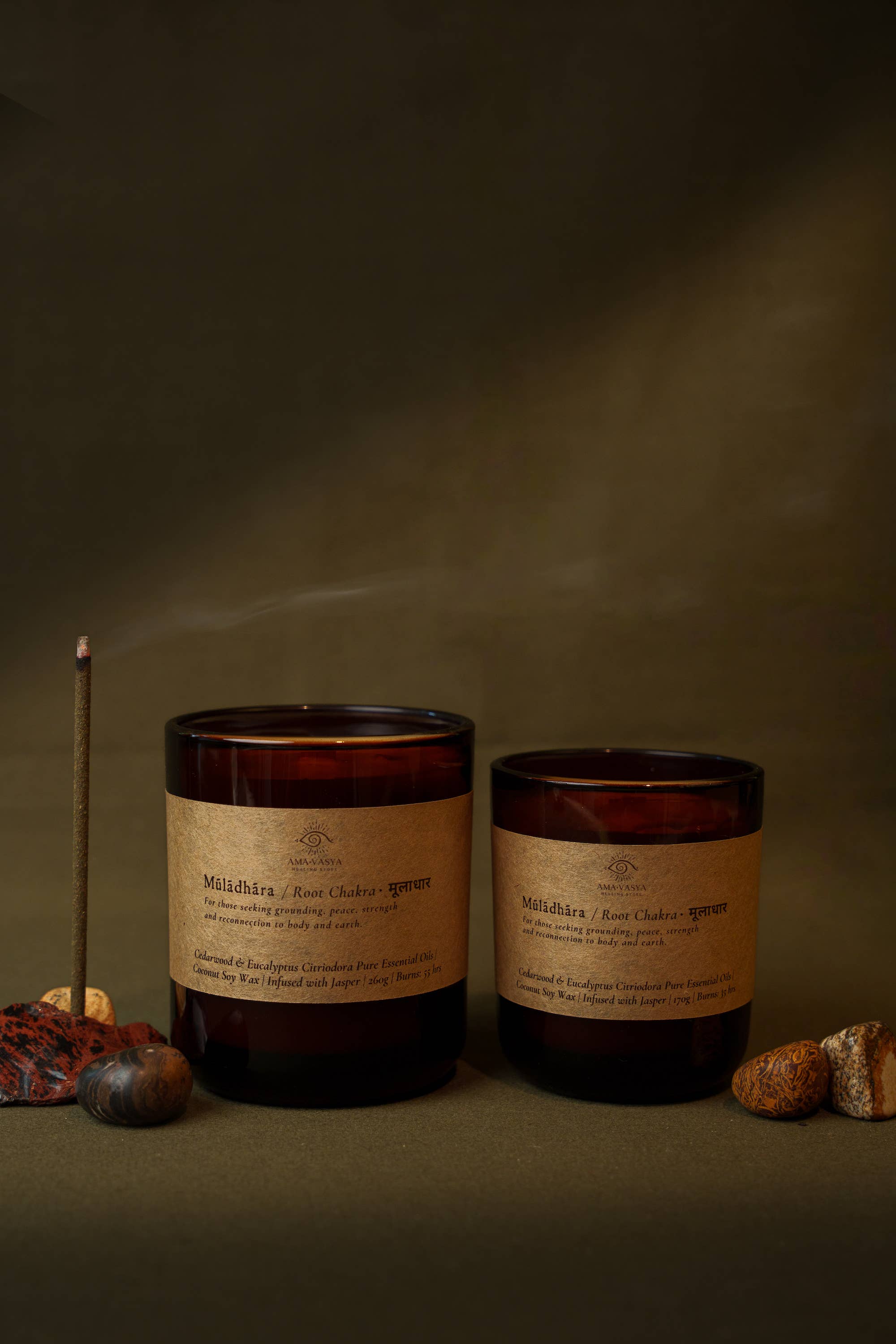 Amavasya Healing Store – wholesale Burkljus – Alla Chakra Meditation Rena eteriska Oljeljus9