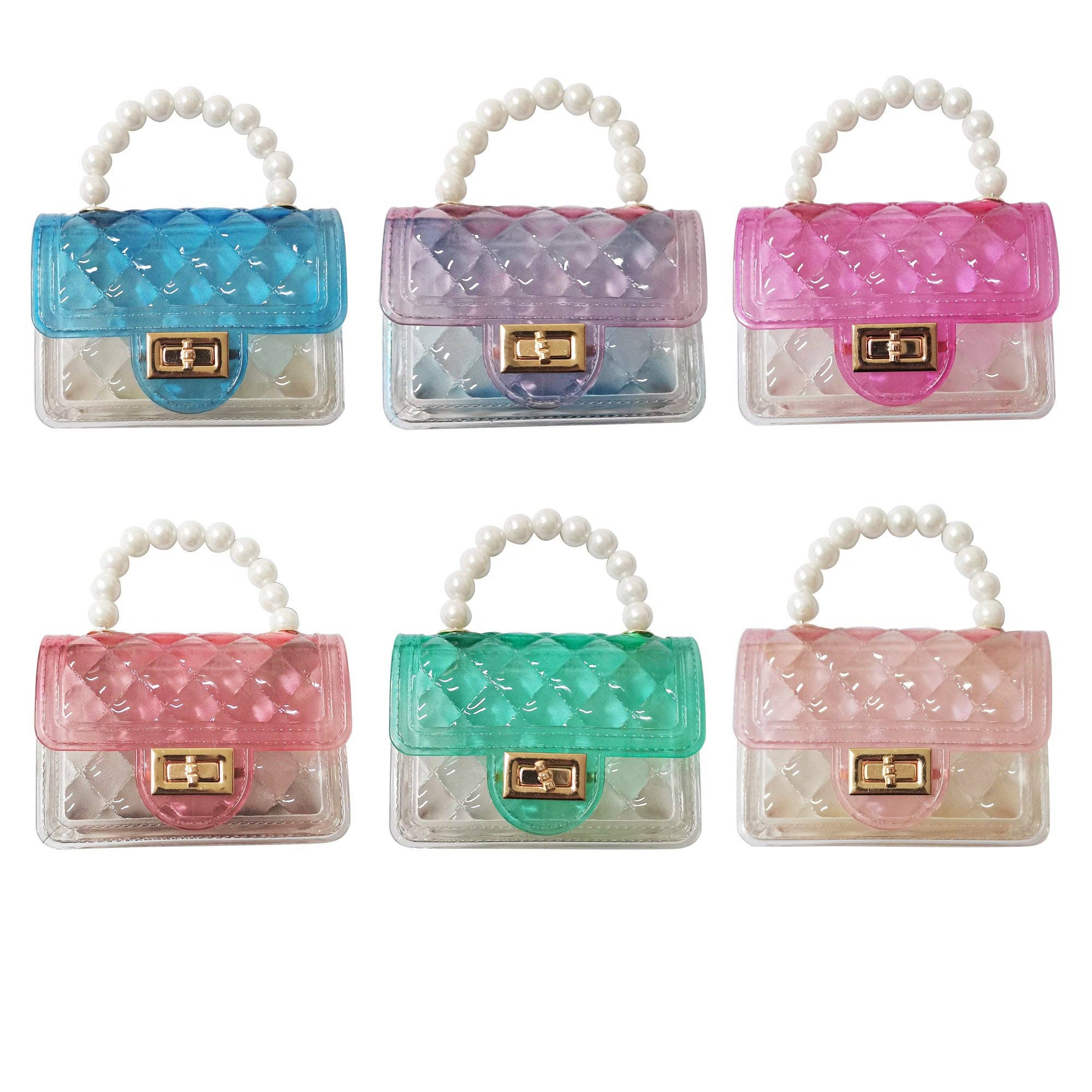 Amazon.com: Girls Jelly Mini Candy Handbag Crossbody Shoulder Bags for  Summer (Glitter Pink) : Clothing, Shoes & Jewelry