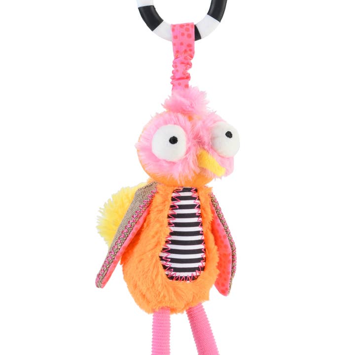 Inklings Baby - Wholesale Hanging Rattle - Baby - Ollie the Oddball Oddbird Chime & See Attachable Hanging Toy1