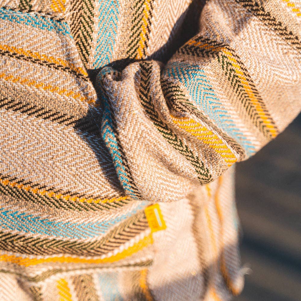 West Path - Wholesale Hoodie - Unisex - Mexican Poncho Baja Hoodie - Soft Hooded Sweater - Grey Blue4