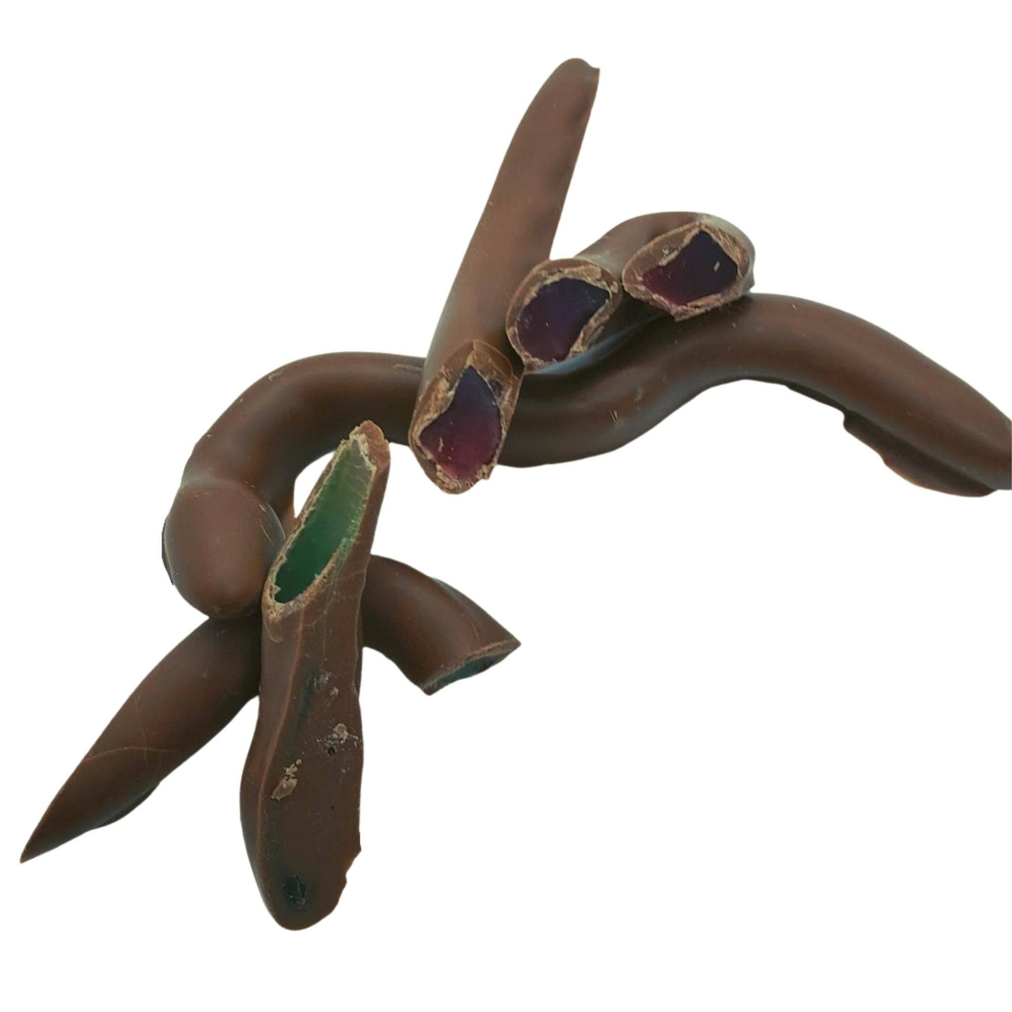 Poppy's Chocolate - Wholesale Chocolate-covered sweets - Milk Chocolate Coated Snakes 100g5