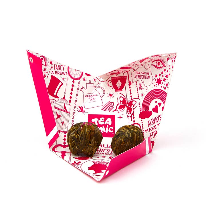 Tea Tonic - Wholesale Tea bags - Flowering Tea Ball "True Love"1