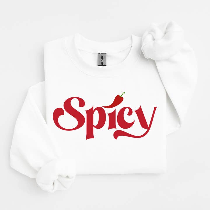 Sweat-shirt épicé pour femmes pour la vente par The Babe Co.