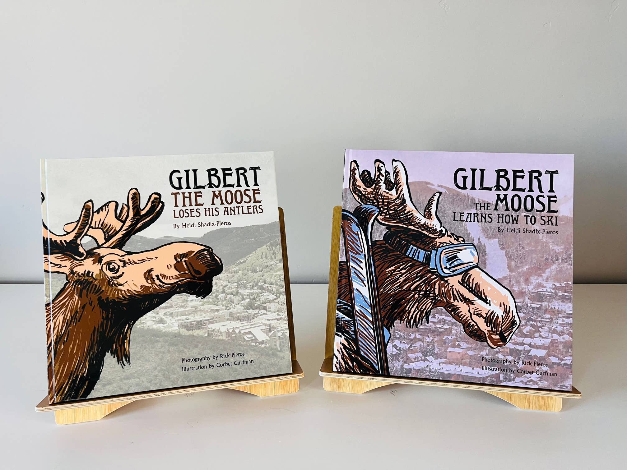 Gilbert The Moose - Rick Pieros Photography - Vendita all'ingrosso Preschool Book (3-5) - Gilbert the Moose Loses His Antlers - libro per bambini13