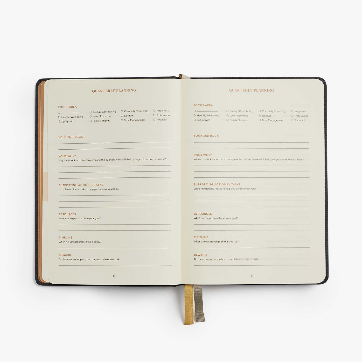 Intelligent Change - Wholesale Planner - Quarterly Productivity Planner, 90-Day Goal Setting, Guided5