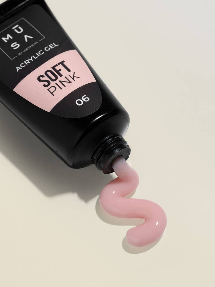 Gel Acrylique Rose Doux 06 - 35 ml pour la vente par MUSA