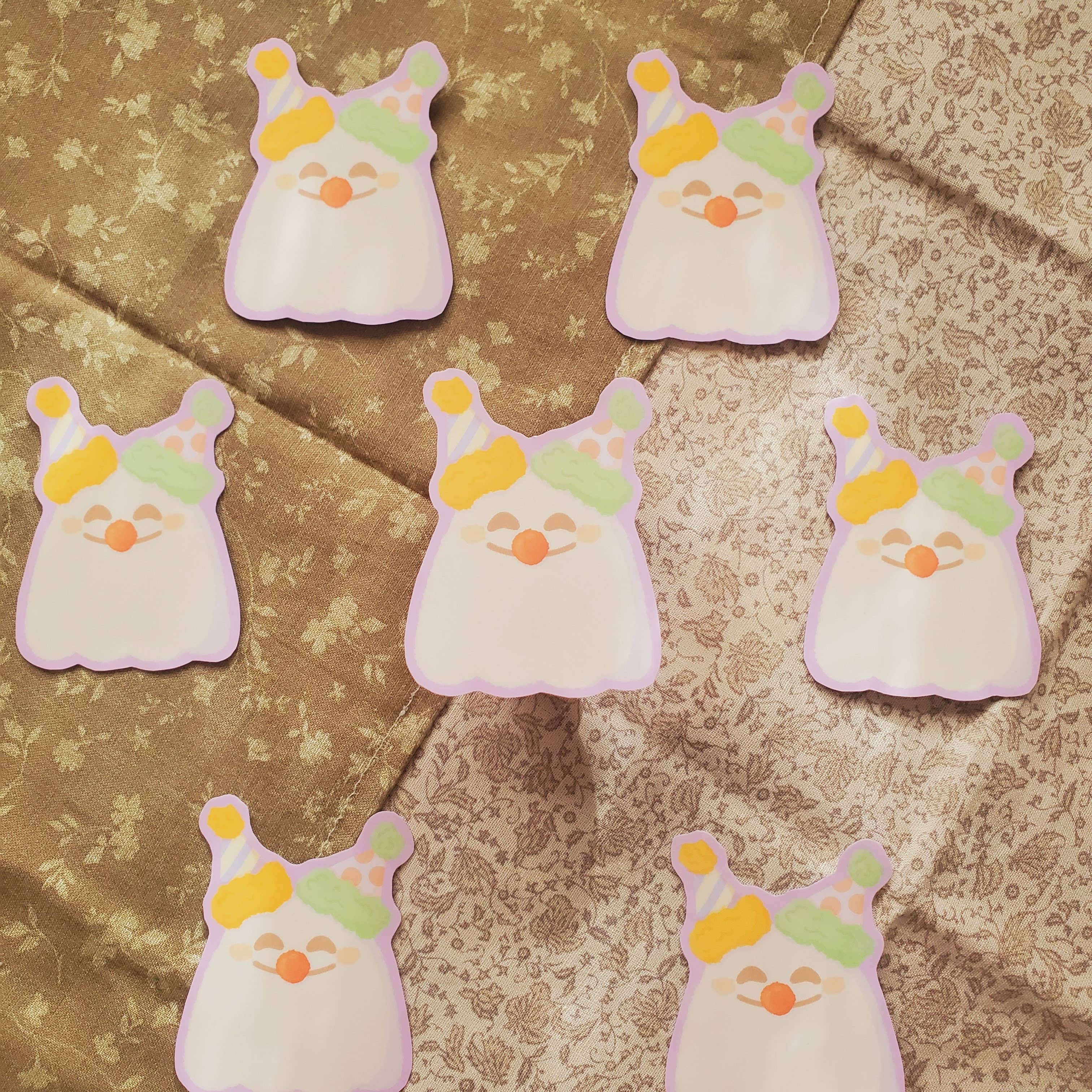 Wayward Leaves - Wholesale Sticker - Ghost Clowns5