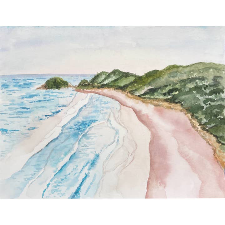 "Byron Bay" Horizontal Canvas Print for wholesale by Morgan Victoria Design