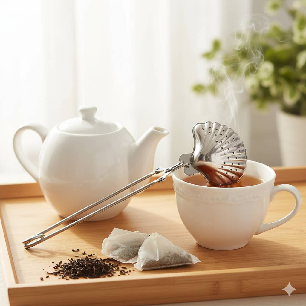 Magnifique Hearts - Wholesale Tea Strainer/Infuser - Stainless Steel Shell Tea Infuser – Reusable Tea Strainer