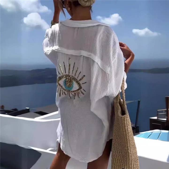 Stylish Double Collar Casual Shirt for wholesale by FurDecoration