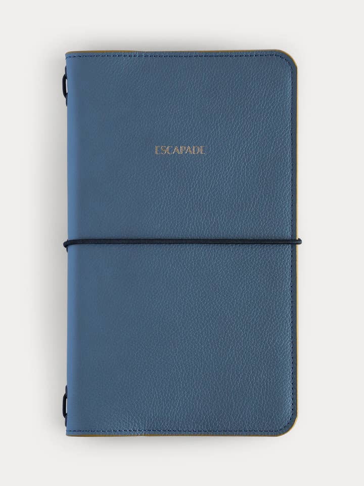 Mind Escapade leren notitieboek (blauw) voor wholesale door ESCAPADE