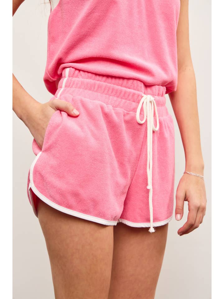 Mustard Seed - Wholesale Lounge Shorts - Women's - TERRY TOWEL SHORTS