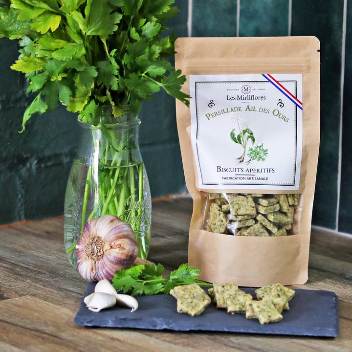 Wild Garlic Persillade Snack Cookies and other Purchase Wholesale telas sustentables. Free Returns & Net 60 Terms on Faire trending on Faire.