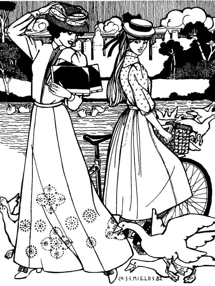 Folkwear - Wholesale Skirt - Women's - 209 Walking Skirt - Sewing Pattern1