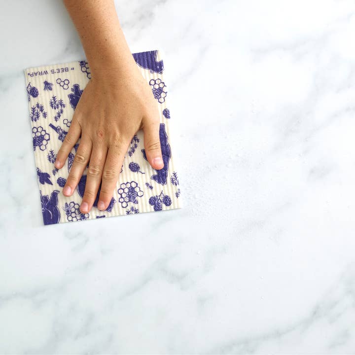 Bee's Wrap - Wholesale Dishcloth - Swedish Dishcloth 3 Pack - Original Mixed Prints6