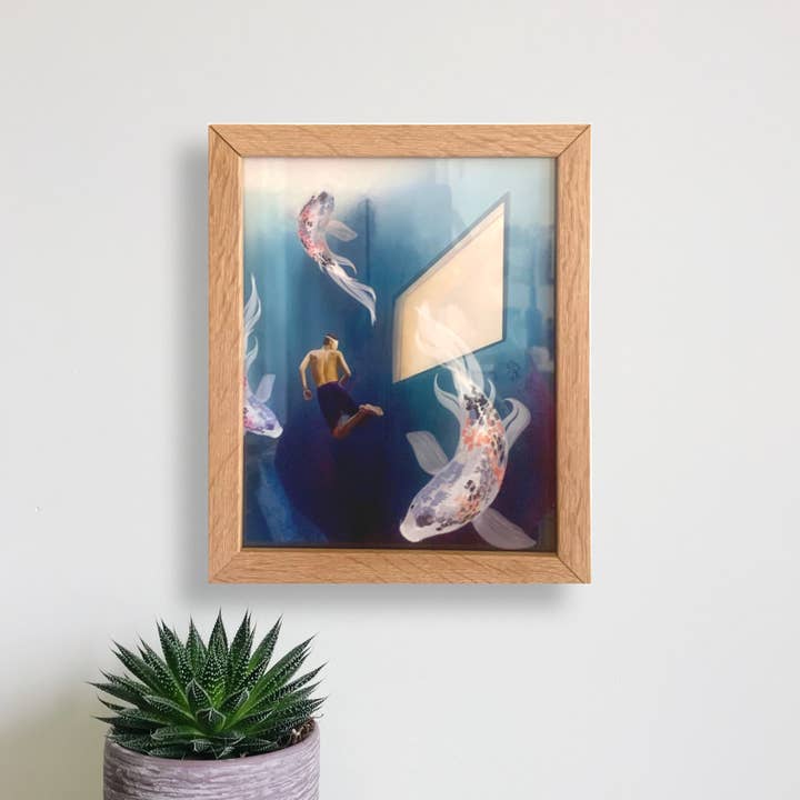 Art Print- Dancing Dreams for wholesale by Poppy Simplicity