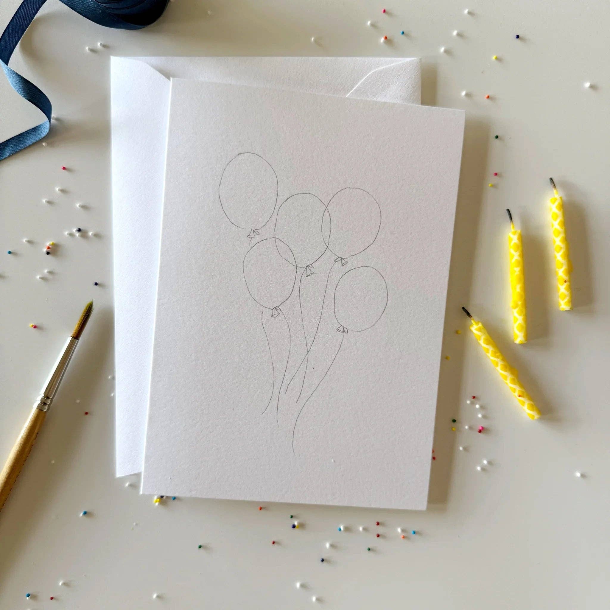 emily lex studio - Wholesale Stationery/Notecard Set - celebrate paintable watercolor notecard set2