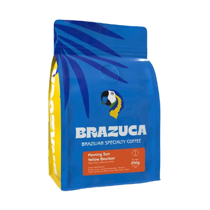 Morgonsol gul Bourbon-kaffe för wholesale av Brazuca Coffee