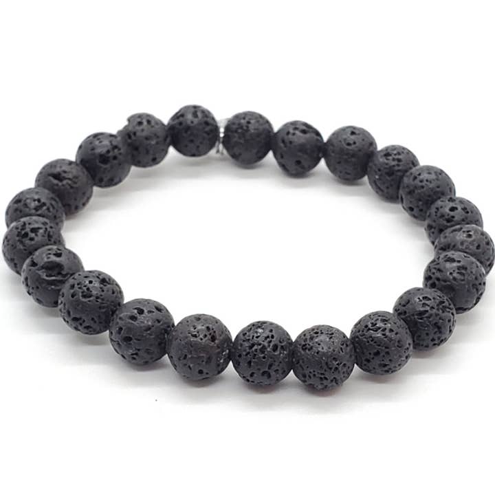 Lavastein-Armreif für den Großhandel von humble heart