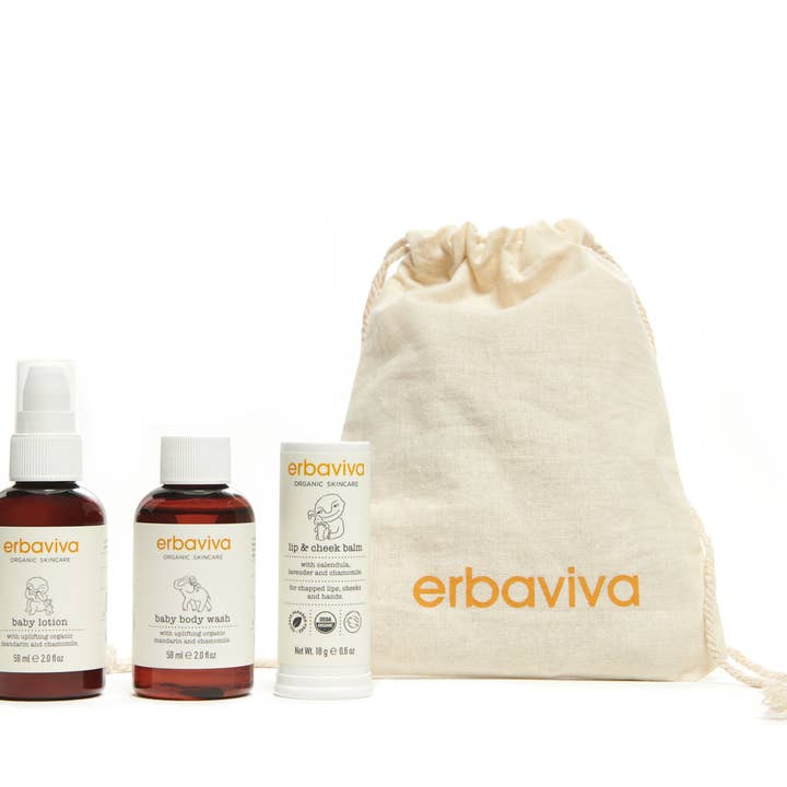 Baby Travel Set for wholesale by Erbaviva