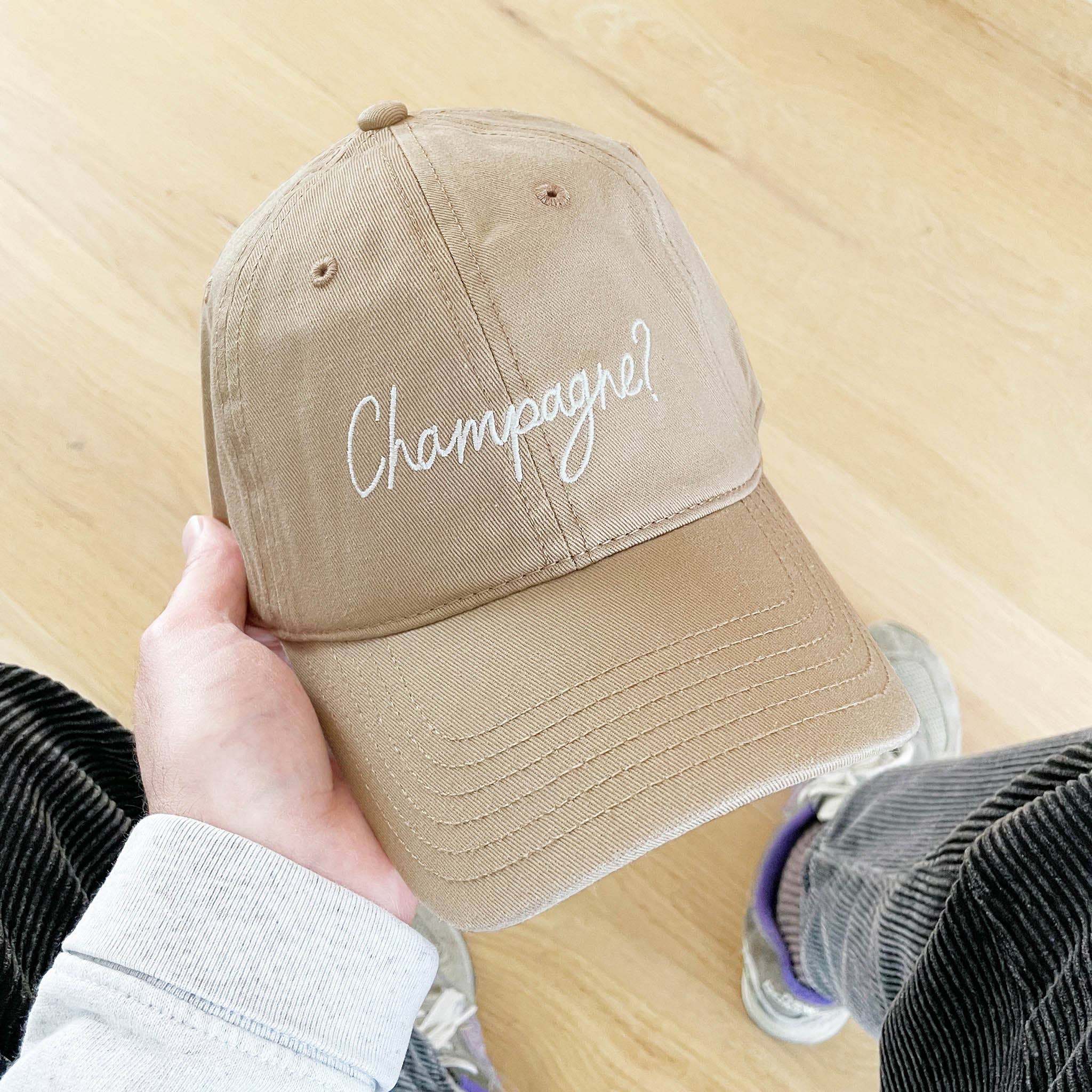 Alphabet Bags - Wholesale Baseball Cap - Unisex - Champagne? - Cotton Baseball Cap4
