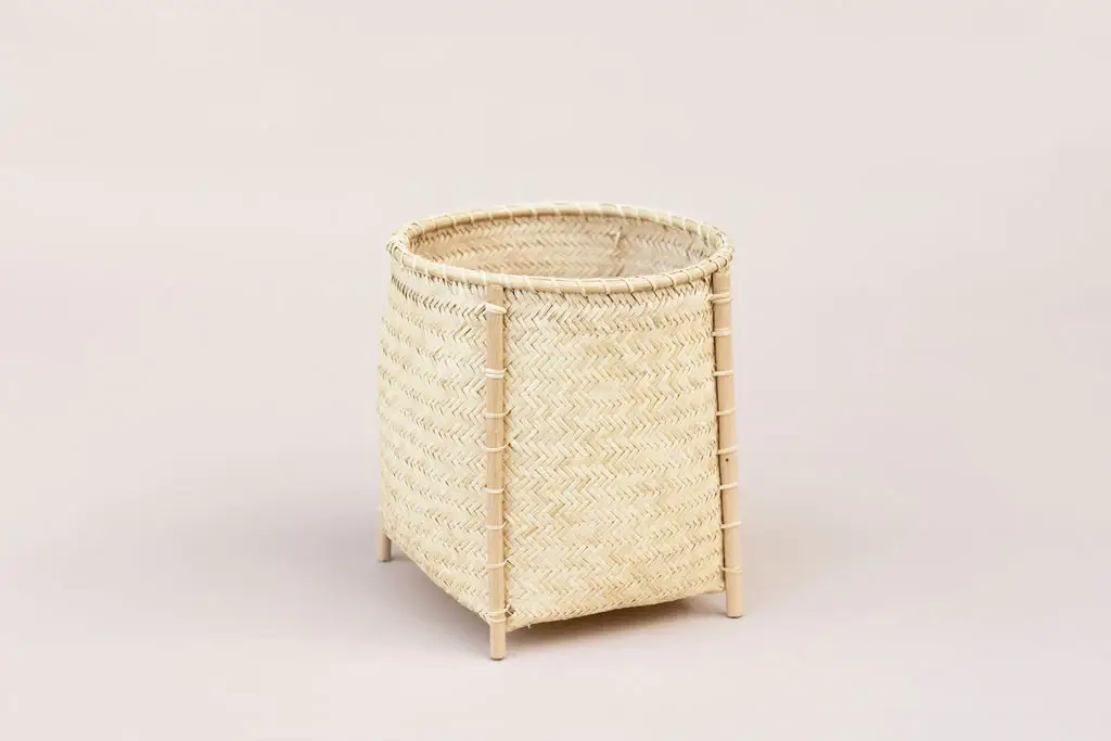 NEEPA HUT - Wholesale Basket - Woven Basket with Stand - All Natural1