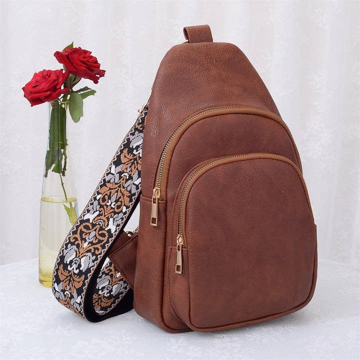 MiMi Wholesale - Wholesale Crossbody Bag - Women's - Zara Zipper Crossbody Bag with Boho Strap6