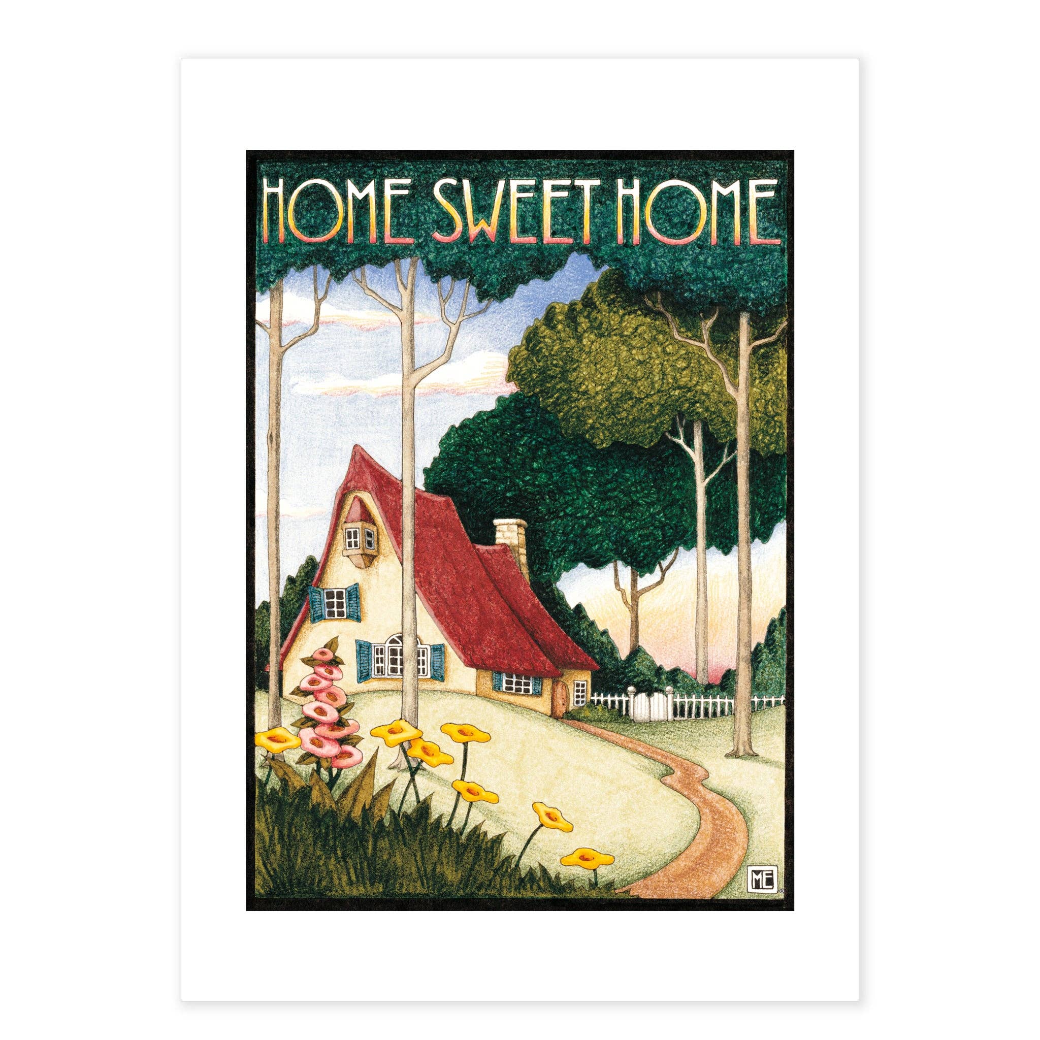 Mary Engelbreit Studios - Wholesale Postcard Set - Cottages Postcards5