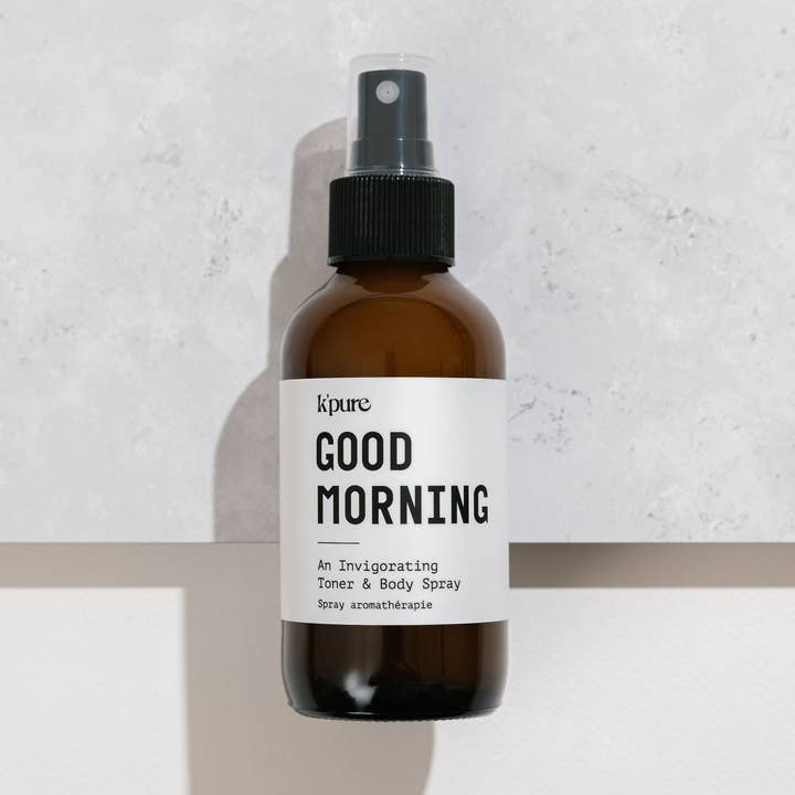 K'pure Naturals - Wholesale Facial Toner - Good Morning | Invigorating Toner & Body Spray0