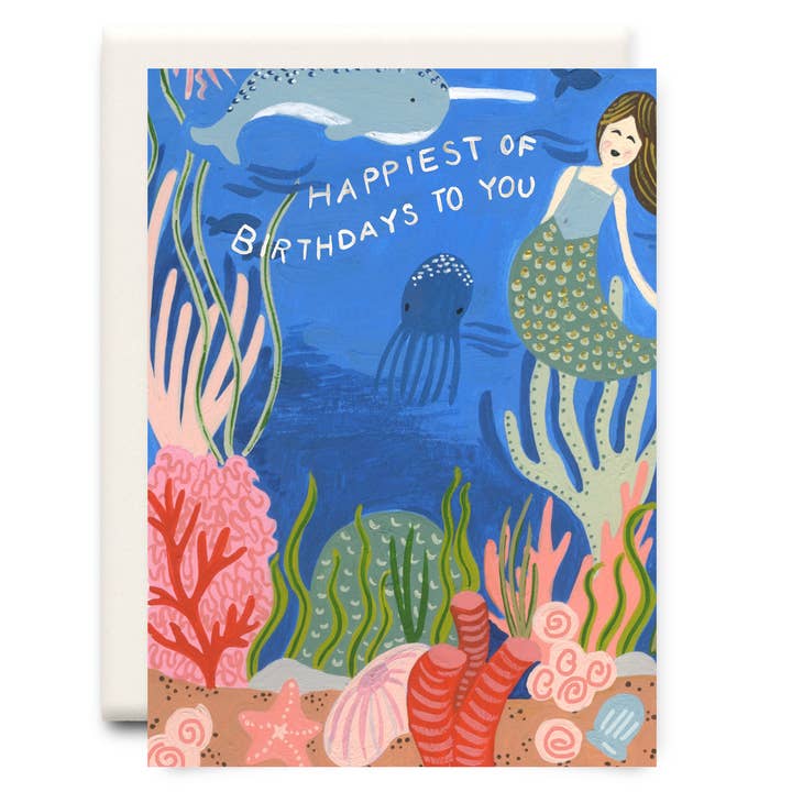Under the Sea Birthday | Birthday Greeting Card for wholesale by Inkwell Cards