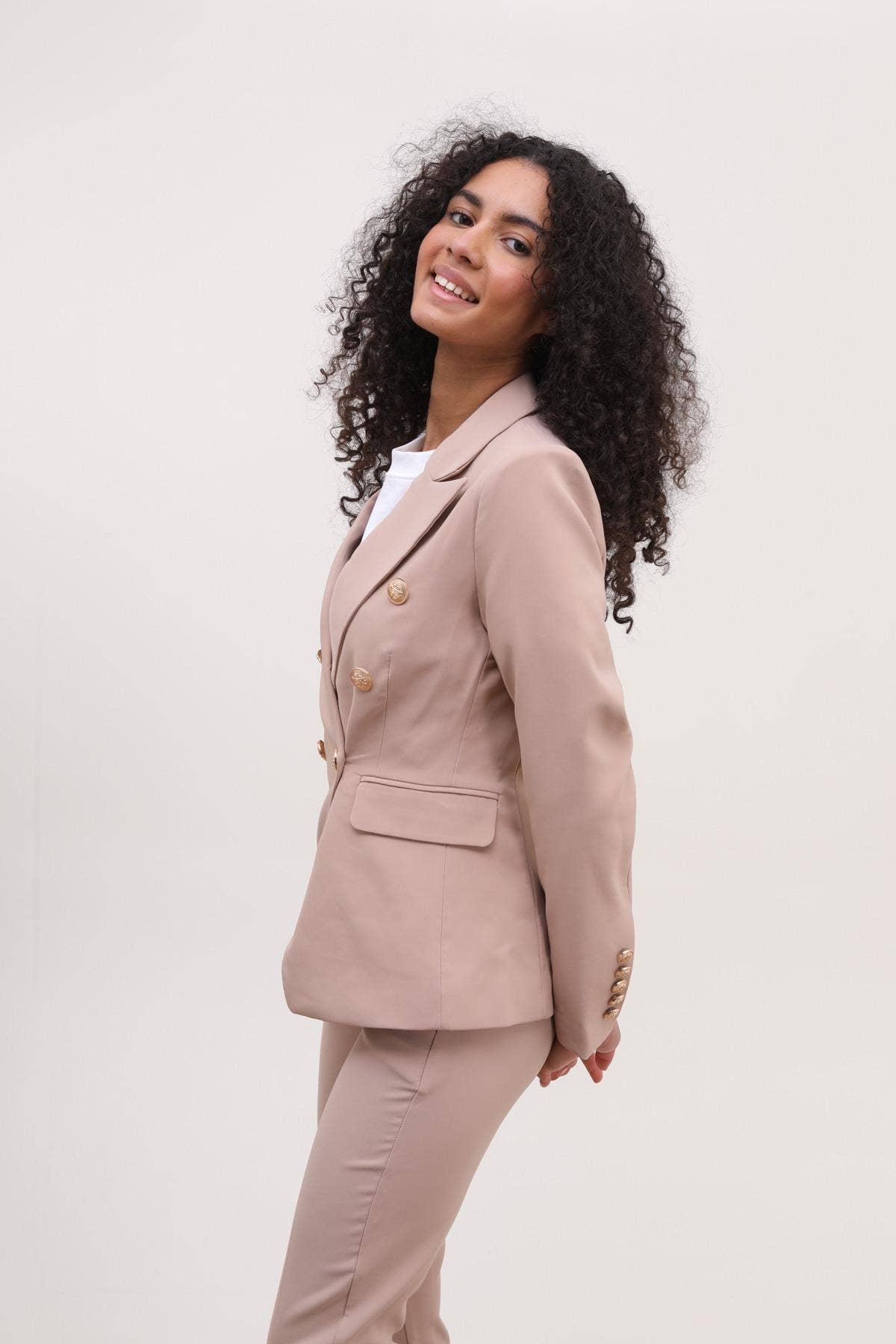 LULUMARY – Engroshandel Jakke - Dame – Dobbeltknapjakke V19545