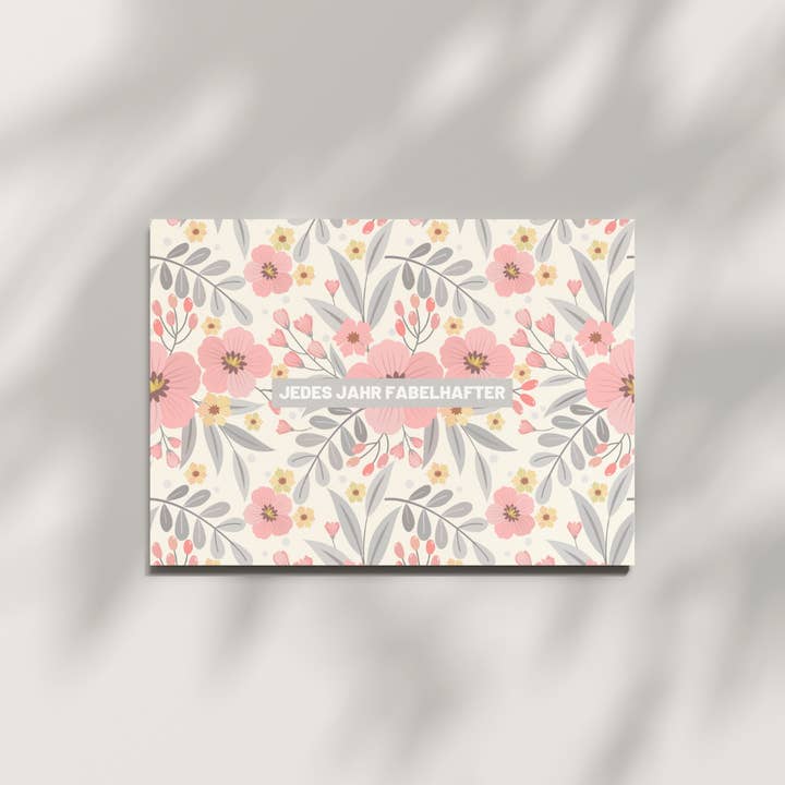 Cartolina - OGNI ANNO FAVOLOSO per la vendita all'ingrosso da parte di HERR&FRAUHEMPEL