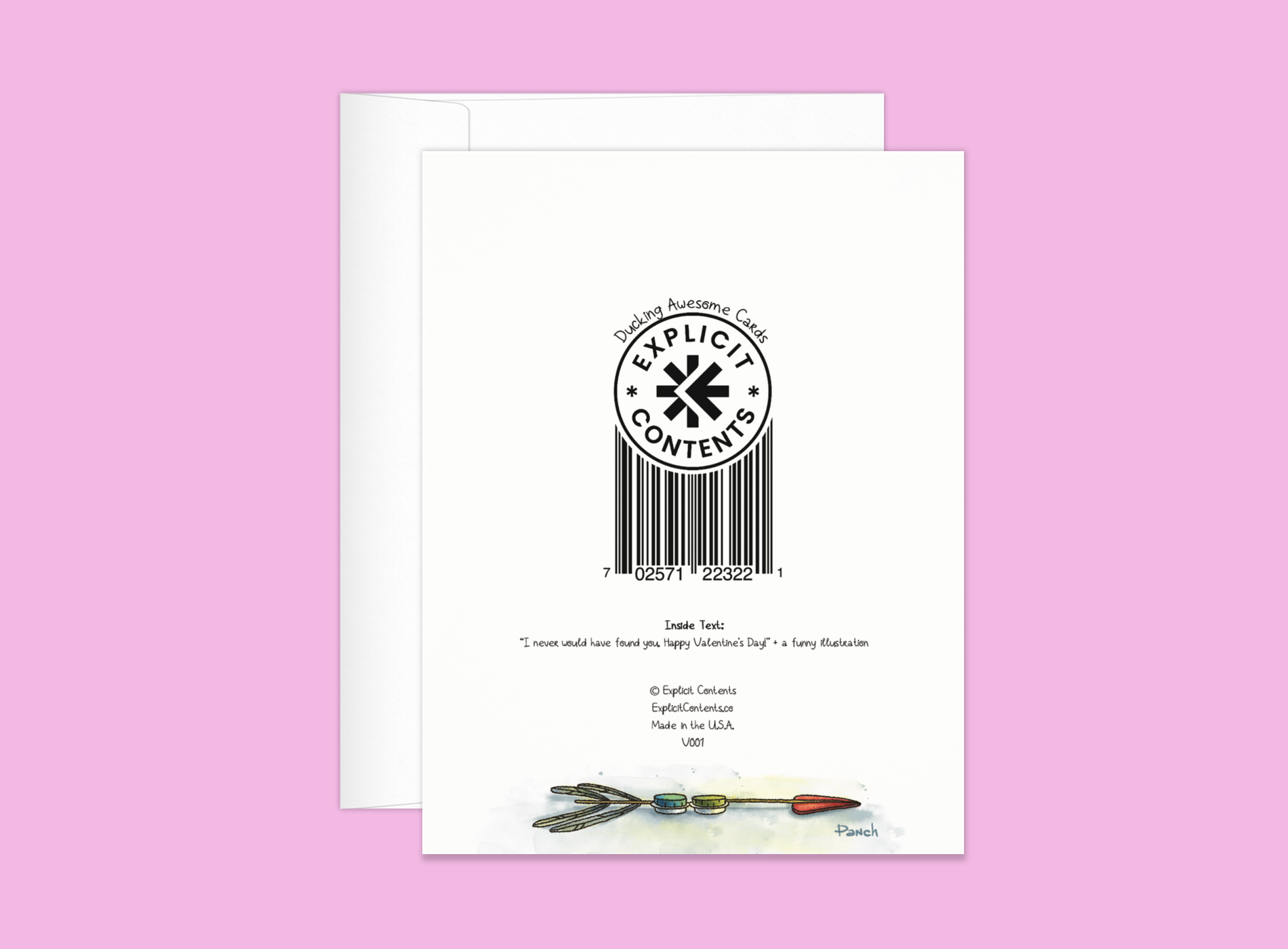 Explicit Contents - Wholesale Love Card - Love Is Blind2