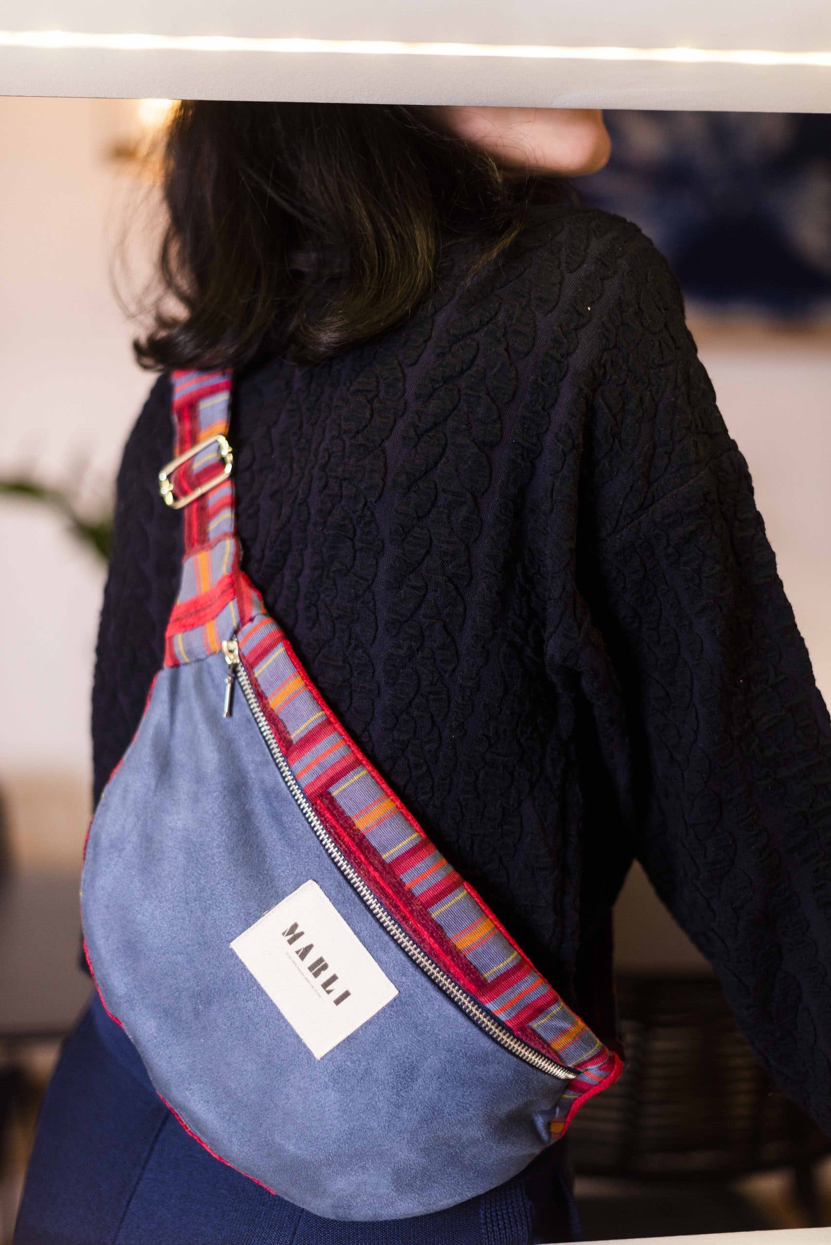 Marli - Wholesale Belt Bag - Unisex - Appolline blue banana bag4