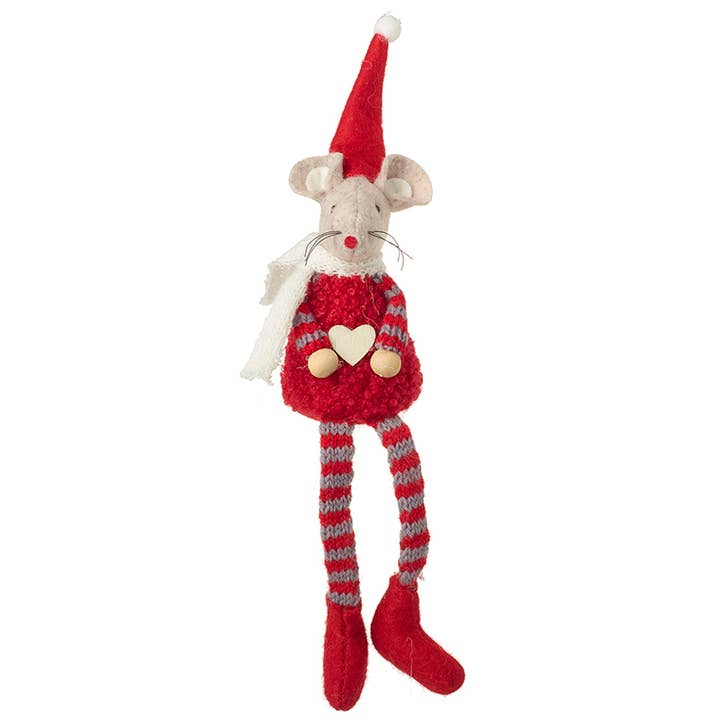 LONG LEG MOUSE IN RED JUMPER for wholesale by Heaven Sends
