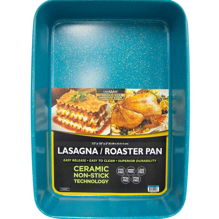 CasaWare - Wholesale Baking Dish - Lasagna/Roaster Pan Ultimate 15" x 10" x 3"