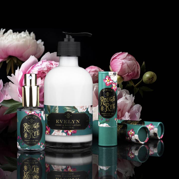 Rouge & Rye - Wholesale Roll-On Fragrance - Evelyn Perfume Oil • Garden Soirée2