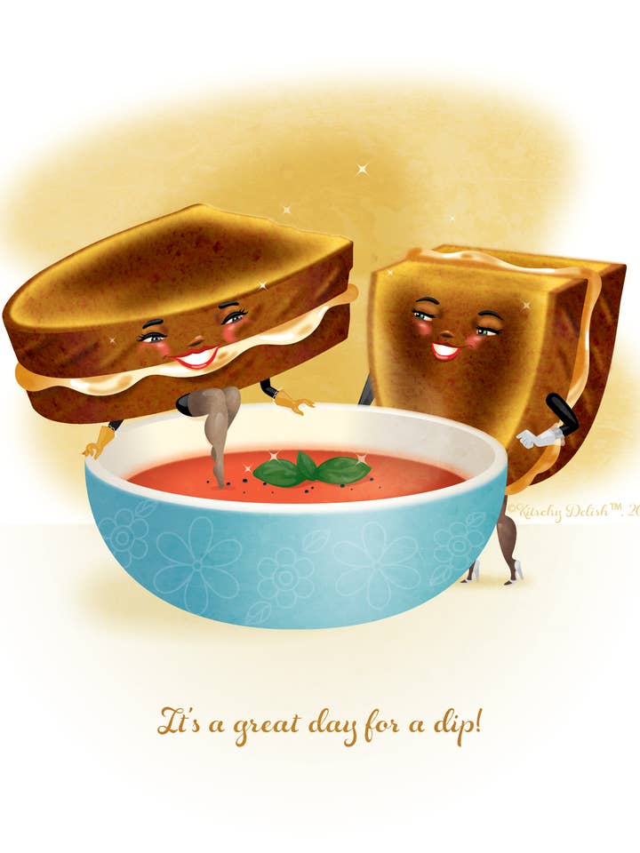 Une autre belle journée pour un plongeon pour la vente par Kitschy Delish