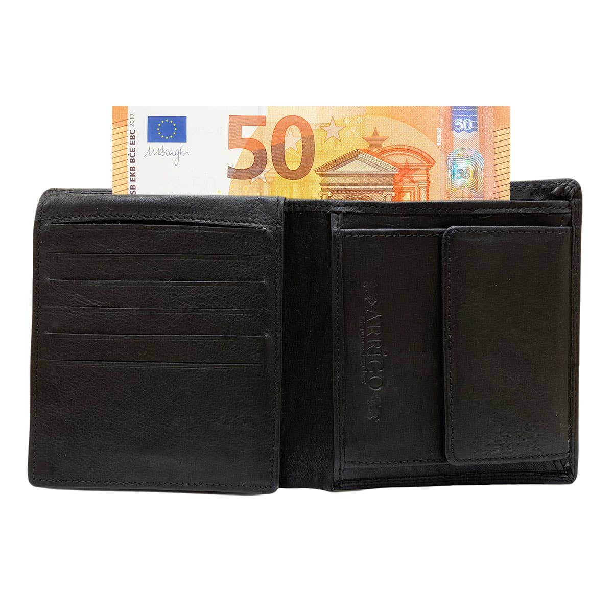Arrigo - Wholesale Wallet - Men's - Wallet Men Billfold Model - Buffalo Leather - 3 Colours12