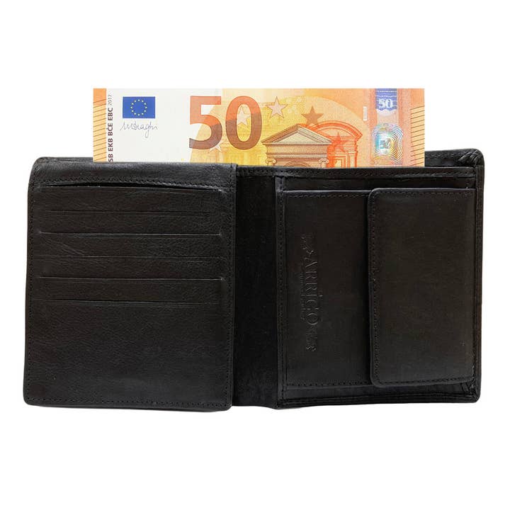 Arrigo - Wholesale Wallet - Men's - Wallet Men Billfold Model - Buffalo Leather - 3 Colours12