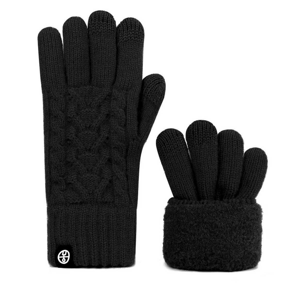 ACCITY - Wholesale Gloves - Unisex - WINTER SOLID COLOR TOUCH SCREEN KNITTED GLOVES_CWAG04110