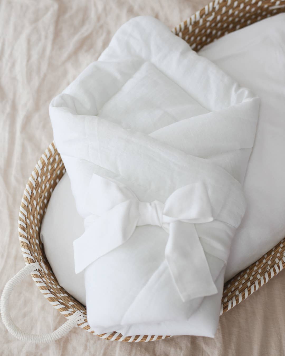 Babyly - Vendita all'ingrosso Copertina avvolgente - Neonati - Fascia neonato in lino / swaddle (3 colori)2