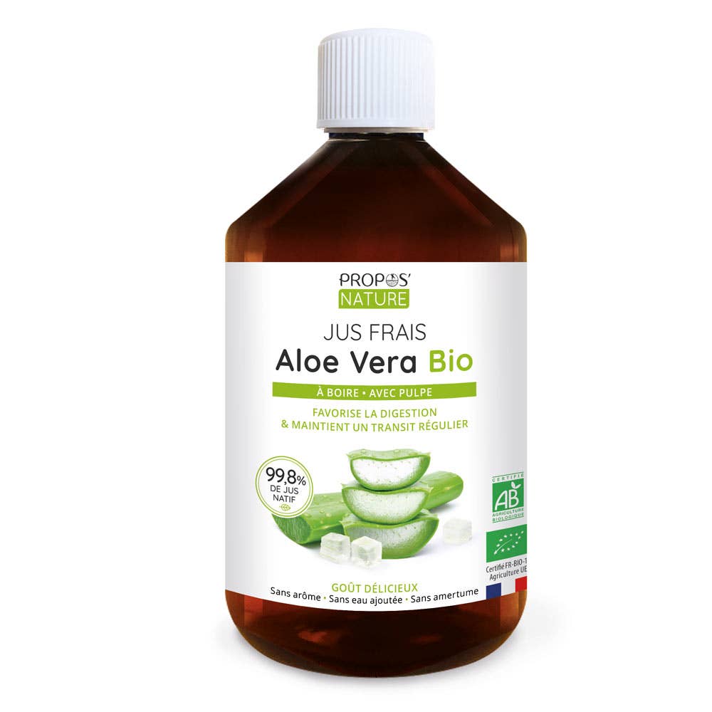 Propos'Nature - Wholesale Wellness Juice/Tonic - Organic Aloe Vera Juice to Drink - Dietary Supplement - 500ml3
