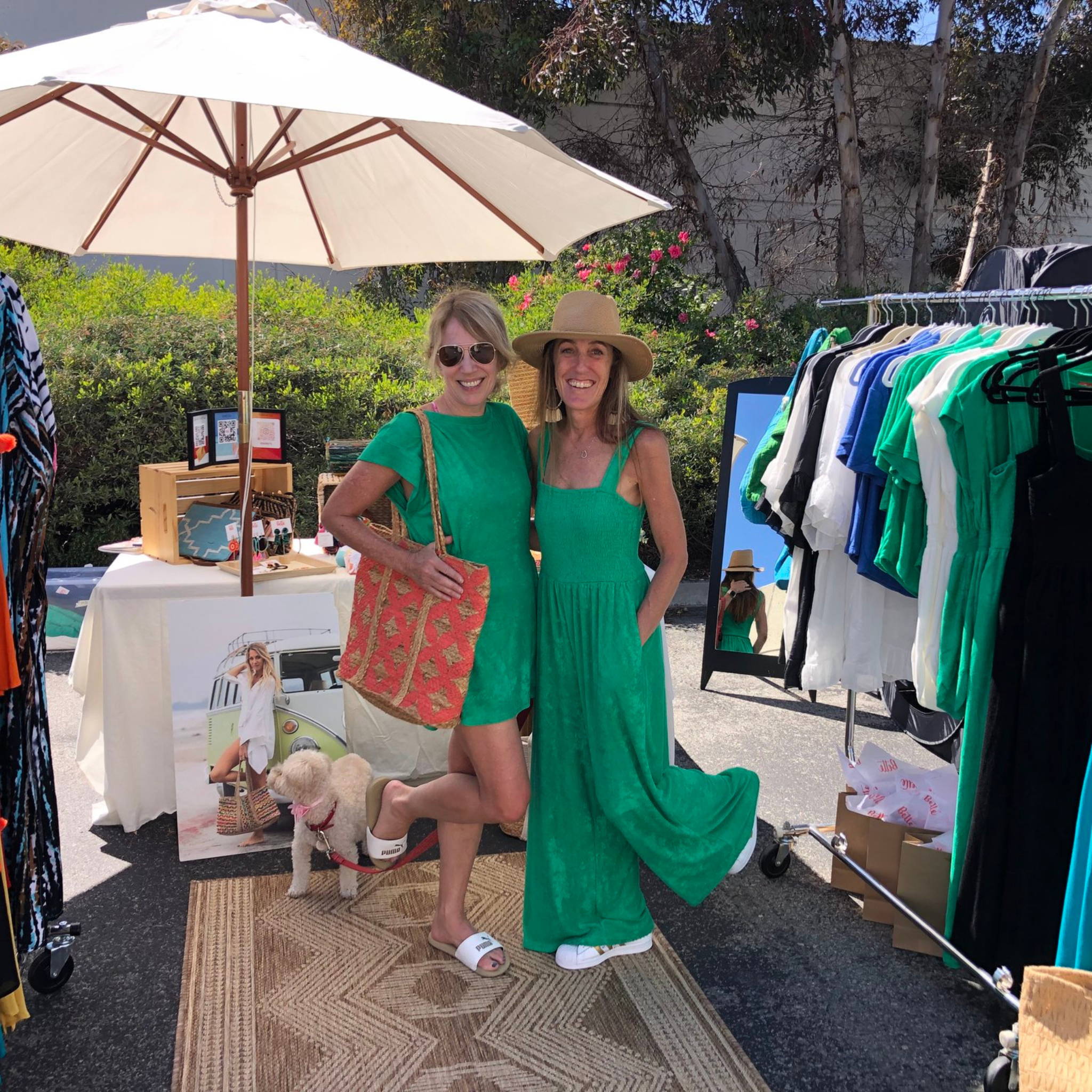 Bette - Wholesale Jumpsuit - Women's - Cabana Green Terry Cloth Jumpsuit | Beach-to-Dinner Style9