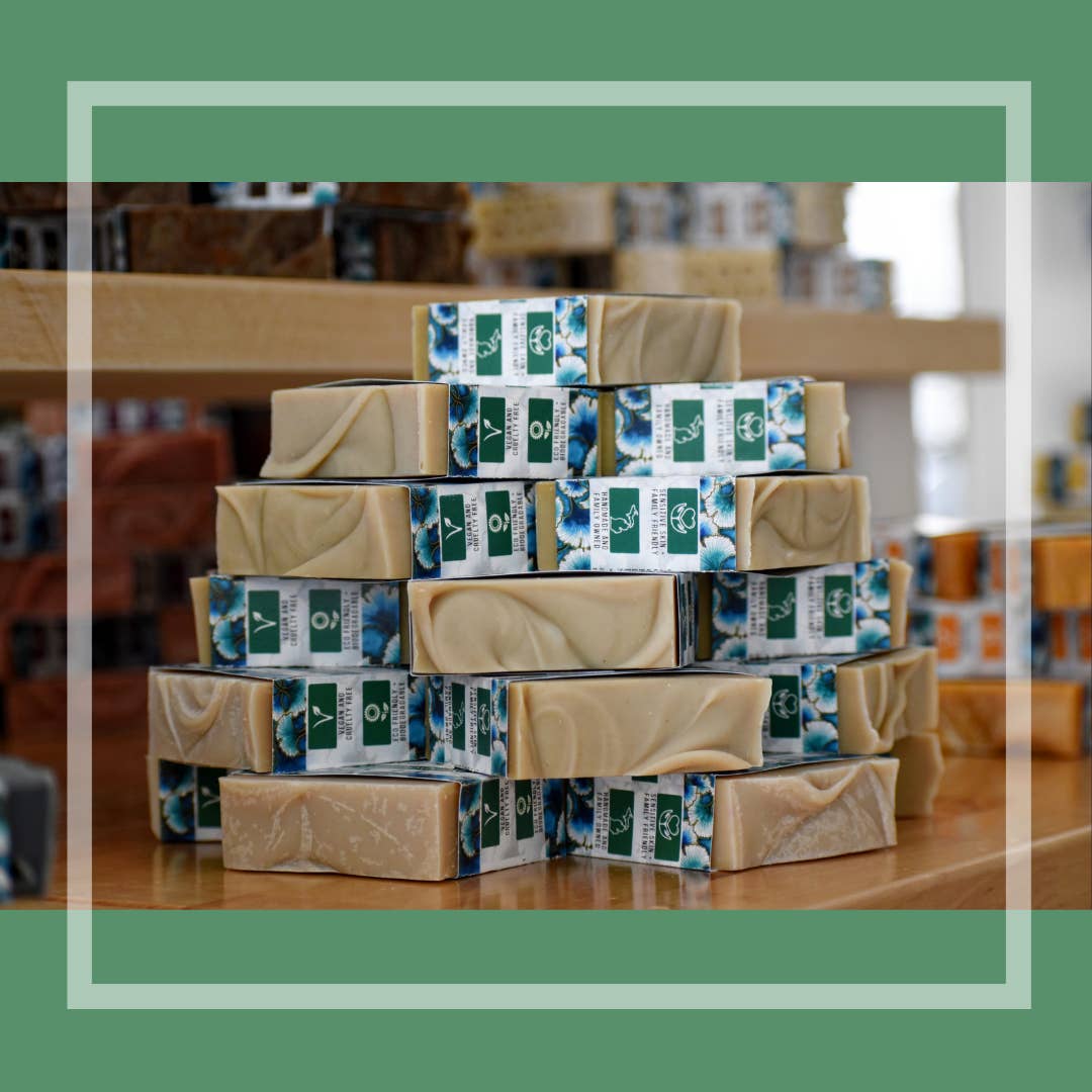 Tiani Body Care - Vente Pains de savon - Savon : Sauge menthe poivrée