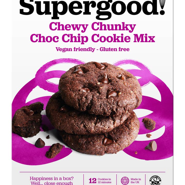 Supergood! – Großhandel Cookie-Mischung – Chewy Chunky Choc Chip Keksmischung 245g