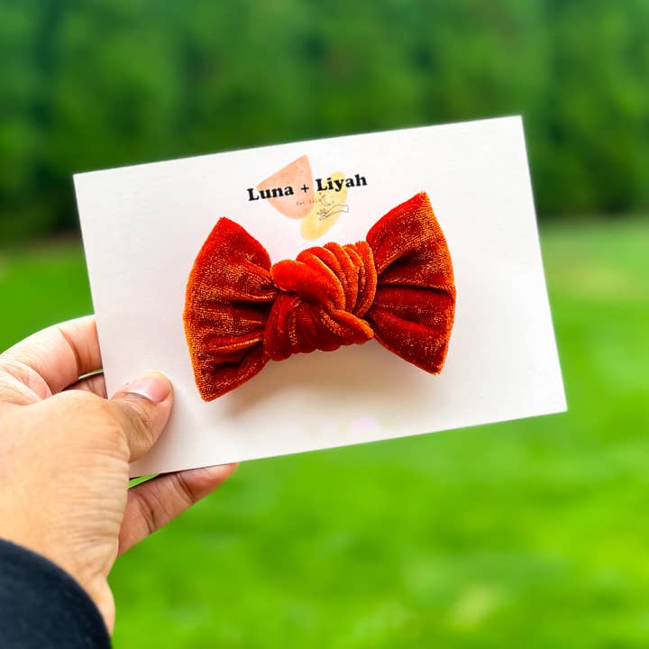 Velvet Knots - Orange Spice für den Großhandel von Luna + Liyah